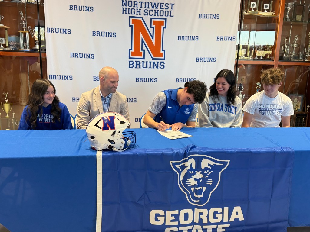 ‘The epitome of a Bruin’  – Northwest senior and star quarterback signs to play for Georgia State